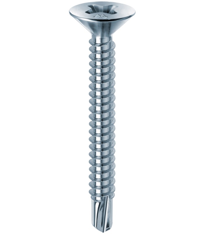 SCATOLA 500 PEZZI VITI AUTOPERFORANTI PER FERRO MUSTAD DRILLEX TSP ZINCATE 3,5X25 MM IMPRONTA PHILIPS