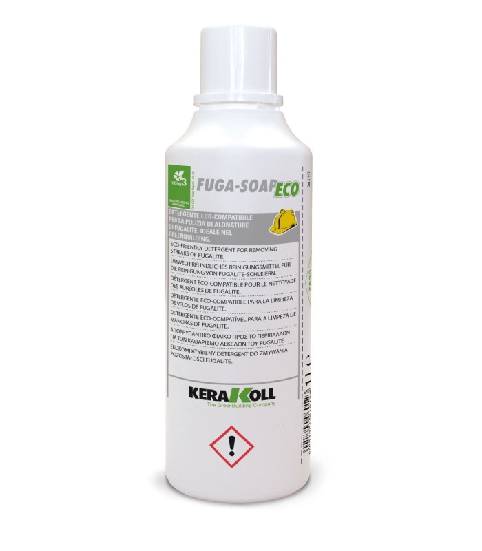 Fuga-Soap Detergente per la pulizia di alonature di Fugalite - Flacone da 1 litro - 1