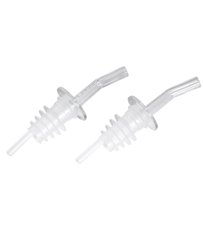 PEDRINI BECCUCCI MESCITORI IN POLICARBONATO PER BOTTIGLIE SET 3 CONFEZIONI (6 PEZZI) - 1