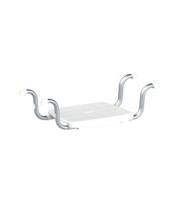 SEDILE DA VASCA REGOLABILE LUKAS EH-BS-PP-BX IN ALLUMINIO E TECNOPOLIMERO PORTATA 110 KG