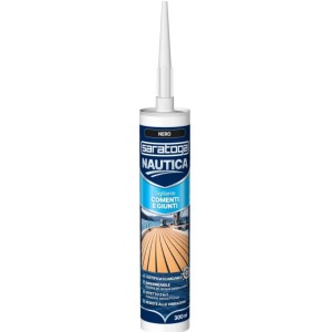 SARATOGA NAUTICA SIGILLANTE PER COMENTI E GIUNTI RETICOLAZIONE NEUTRA 300 ML
