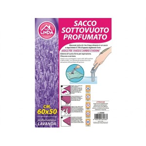 3 SACCHETTI SOTTOVUOTO MULTIUSO PROFUMATI ALLA LAVANDA TATA LINDA - VARIE MISURE