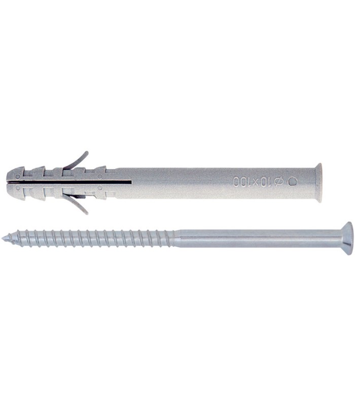FRIULSIDER TASSELLO PROLUNGATO TUP CON VITE POZIDRIVE 6X60 MM CONFEZIONE 100 PEZZI - 1