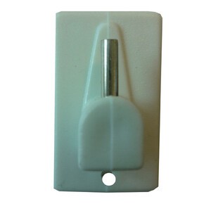 SUPPORTO ADESIVO BIANCO PER ASTINA TENDA BRIS BRIS - KIT 20 PEZZI