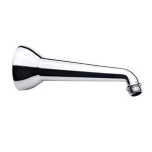 BRACCIO DOCCIA CANNA FUSA 20 CM IN METALLO CROMATO PER SOFFIONE
