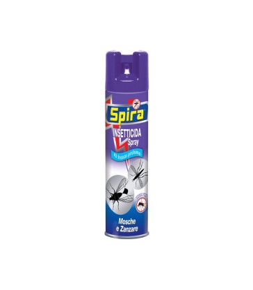 SET 2 PZ INSETTICIDA SPRAY MOSCHE E ZANZARE SPIRA ML. 400