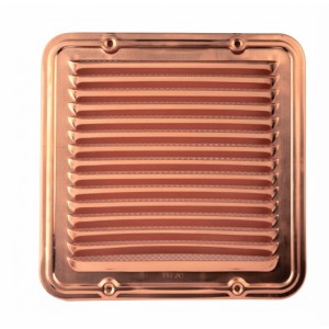 GRIGLIA AERAZIONE RAME ANTINSETTI 23X23 CM