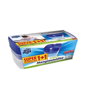 AIRMAX ASSORBIUMIDITÀ 2 KIT VORTEX 450G + 1 TAB 450G