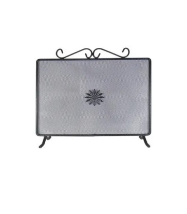 PARASCINTILLE PER CAMINO ACCIAIO VERNICIATO PERUGIA 676B 60XH50 CM (1064/60)