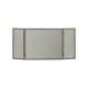 PARASCINTILLE PER CAMINETTI ANNA 3 ANTE IN FERRO GRIGIO 100XH50 CM