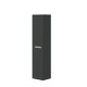 KIT COLONNA BAGNO SOSPESA DENVER LOTTO 2 ANTE 135 CM GRIGIO ANTRACITE E ROVERE