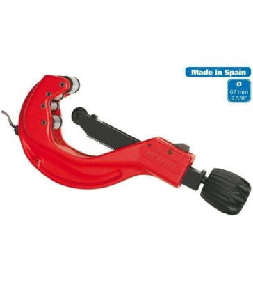 TAGLIATUBI AUTOMATICO PER TUBI IN PLASTICA 6-67 MM SUPER-EGO 750