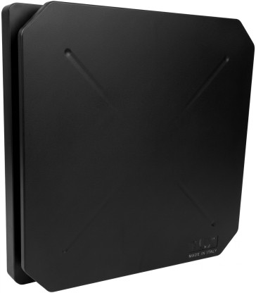 ASPIRATORE ELETTRICO DA PARETE LEVANTE LUX 304N NERO FORO 100 MM 15W