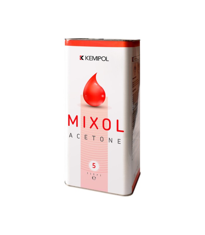 ACETONE 5 L KEMIPOL SOLVENTE PER VERNICI E TINTE - 1