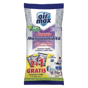 AIRMAX ASSORBIUMIDITA' RICARICA SALI LAVANDA 450G BUSTA SINGOLA
