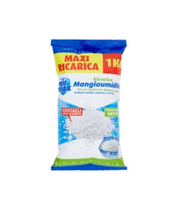 AIRMAX ASSORBIUMIDITÀ RICARICA SALI MANGIAUMIDITÀ 1 KG NEUTRA BISON