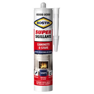 MASTICE IGNIFUGO PER CAMINETTI E STUFA 530 G BOSTIK
