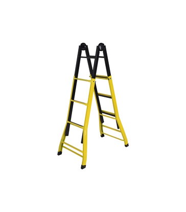 SCALA IN ACCIAIO TELESCOPICA 4+4 GRADINI EASY SKOPIKA - 1