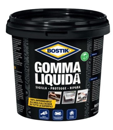 BOSTIK GOMMA LIQUIDA IMPERMEABILIZZANTE E SIGILLANTE 0,750 L