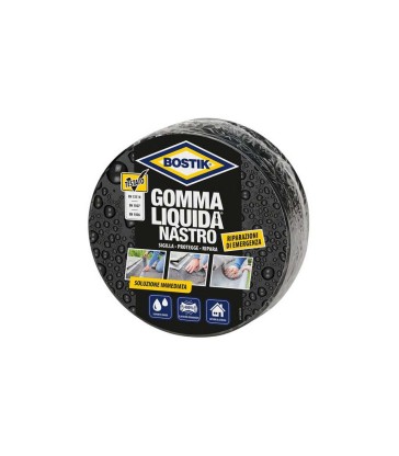 NASTRO RIPARAZIONE GOMMA LIQUIDA 5 METRI BOSTIK PRONTO ALL'USO IMPERMEABILE