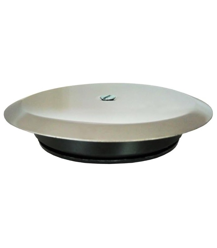 TAPPO AD ESPANSIONE PER CASSETTA DIAMETRO 100 MM PIASTRA IN ACCIAIO INOX A 1 VITE