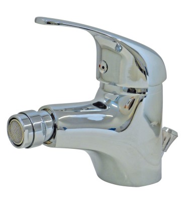 MISCELATEUR BIDET IN OTTONE CROMATO CALIPSO UTILIA CON SCARICO 1"1/4