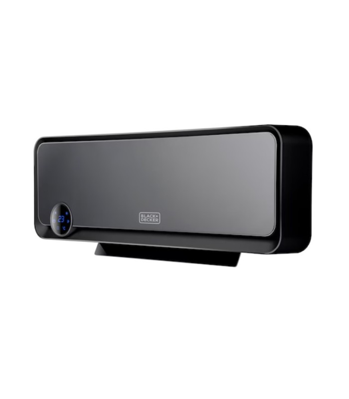 TERMOVENTILATORE CERAMICO DA PARETE BLACK+DECKER BXWSH2000E 2000W TELECOMANDO TIMER LED