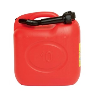 TANICA CARBURANTE OMOLOGATA 10 LITRI IN HDPE CON TAPPO E BECCUCCIO GIREVOLE