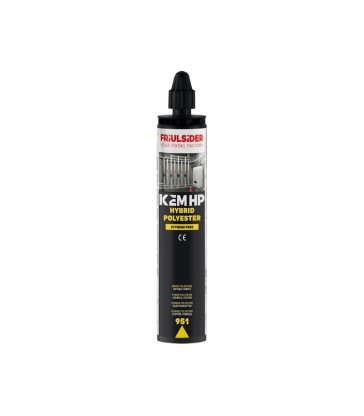 ANCORANTE CHIMICO KEM HP HYBRID POLYESTER 300 ML CON 2 BECCUCCI FRIULSIDER