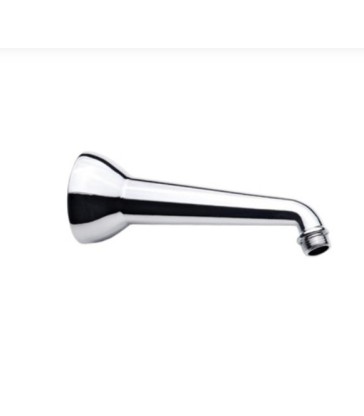 BRACCIO DOCCIA CANNA FUSA 20 CM IN METALLO CROMATO PER SOFFIONE