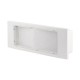 LAMPADA LED EMERGENZA DA INCASSO RICARICABILE 2W 12 LED 130 LM 6500K CON SCATOLA INCASSO