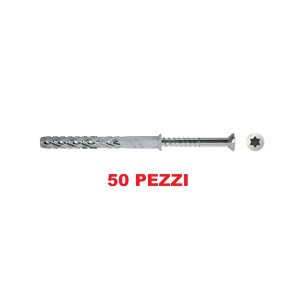 ELEMATIC TASSELLO T66V PROLUNGATO 10X80 MM VITE TORX TESTA SVASATA (CONFEZIONE DA 50 PEZZI)