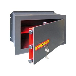 CASSAFORTE DA MURO UTILIA SECURITY CHIAVE DOPPIA MAPPA MM 420X195X280 H