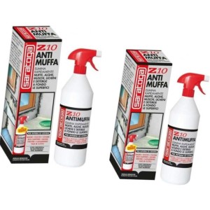 2X ANTIMUFFA IGIENIZZANTE SARATOGA Z10 SPRAY CON ASTUCCIO 500 ML (SET DA 2 PEZZI: TOTALE 1000 ML)