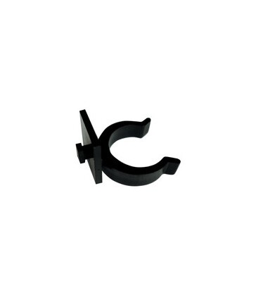 GANCIO ABS 28 MM PER ZOCCOLO RESINA O ALLUMINIO - CONFEZIONE 10 PEZZI - 1