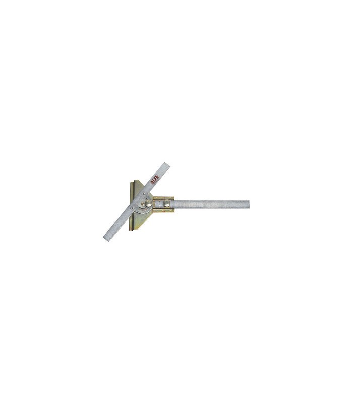 SQUADRA PER PIASTRELLISTA BASE ACCIAIO 200 MM