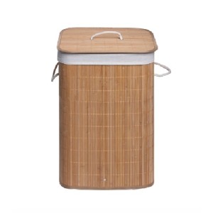 CESTO PORTABIANCHERIA RETTANGOLARE BALU' NATURALE METAFORM 122-PR11-321 BAMBÙ 80 LT