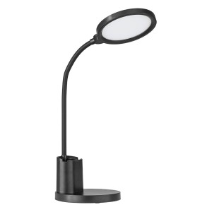 LAMPADA DA TAVOLO REHAMNA NERO LED 2,1W 300LM CCT CONNETTORE USB