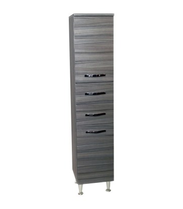COLONNA BAGNO ANTONELLA H160 CM 2 ANTE E 2 CASSETTI - PALISSANDRO
