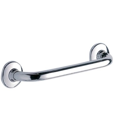 MANIGLIONE DA BAGNO CROMATO DI SICUREZZA IN OTTONE 30 CM O 40 CM