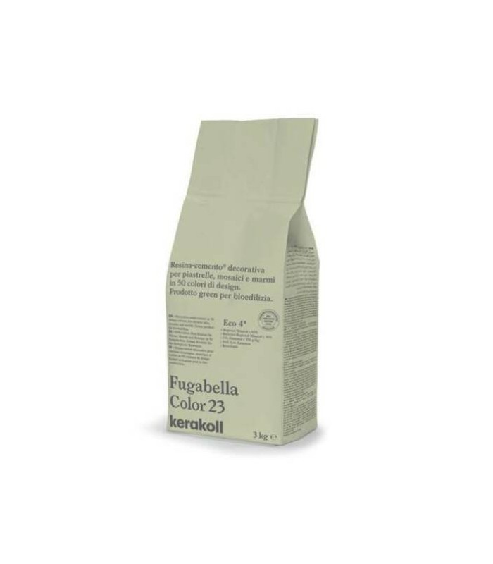 FUGABELLA COLOR KERAKOLL RESINA-CEMENTO 3 KG COLORE 23 EDIL STORE - 2