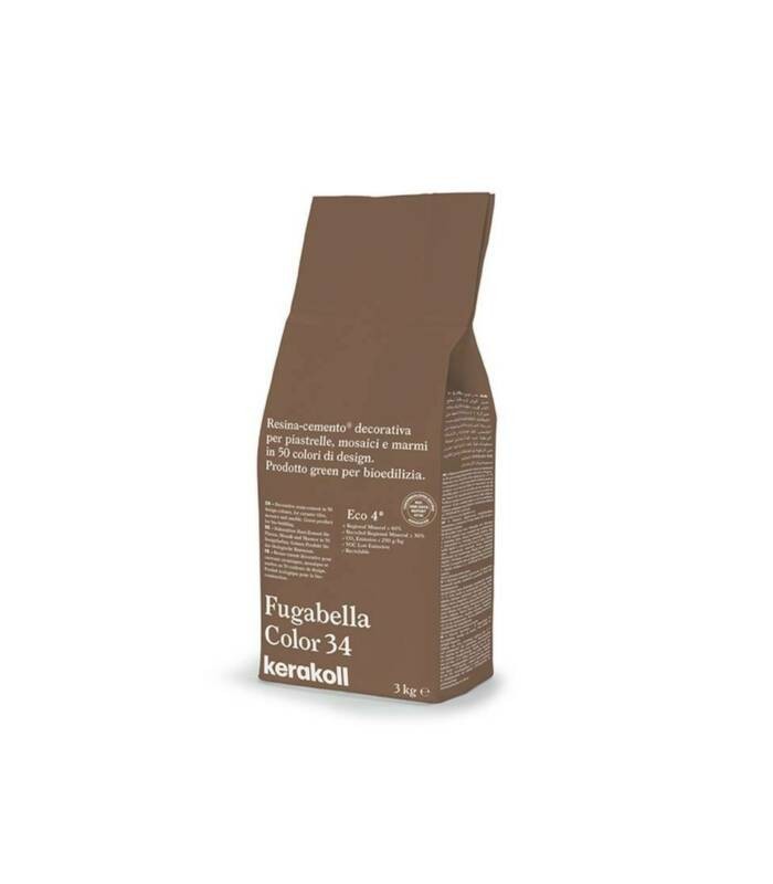 FUGABELLA COLOR KERAKOLL RESINA-CEMENTO 3 KG COLORE 34 EDIL STORE - 2