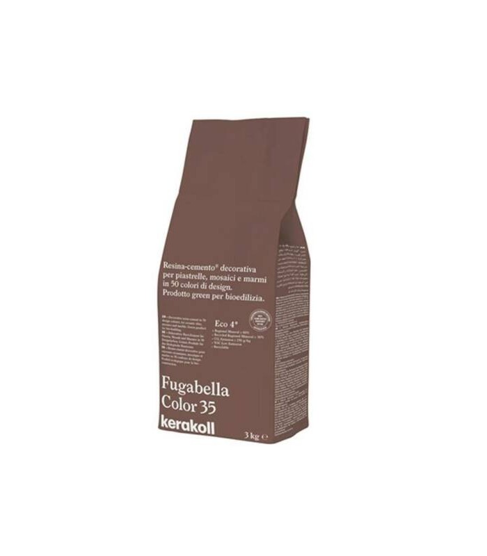 FUGABELLA COLOR KERAKOLL RESINA-CEMENTO 3 KG COLORE 35 EDIL STORE - 2