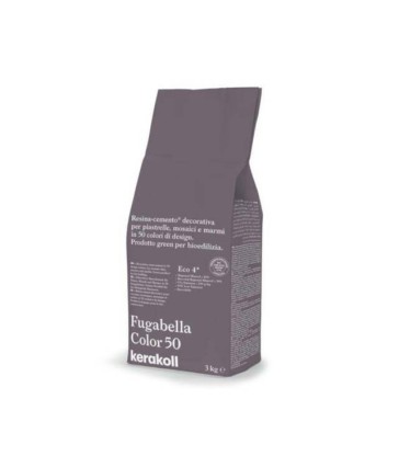 FUGABELLA COLOR KERAKOLL RESINA-CEMENTO 3 KG COLORE 50 - 2