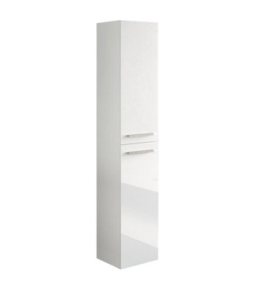 KIT COLONNA BAGNO SOSPESA ARUBA 2 ANTE BIANCO LUCIDO - colonna