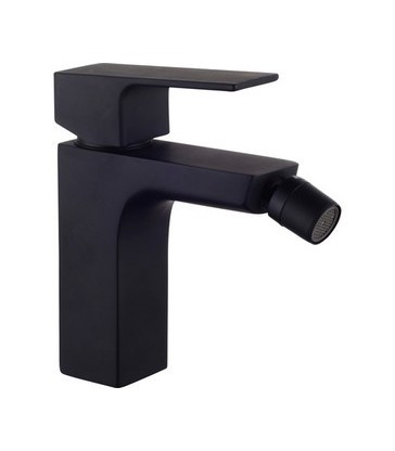 SERIE ELEGANT GRUPPO BIDET MISCELATORE NERO OPACO IN OTTONE - 5