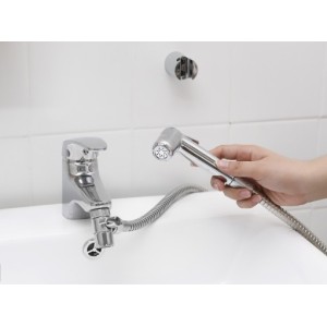 SET DOCCETTA CON DEVIATORE E TUBO FLESSIBILE 1,5 MT PER RUBINETTO