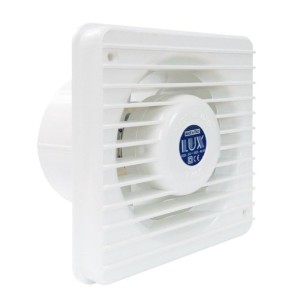 ASPIRATORE ELETTRICO ASSIALE SERIE LUX A MURO 15W - DISPONIBILE D. 80 / 100 / 120 MM