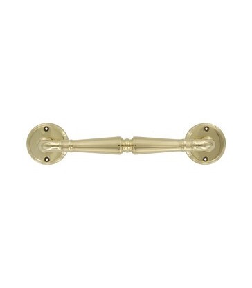 MANIGLIONE PER PORTE E PORTONI OTTONE LUCIDO VERNICIATO MODELLO 603 260 MM