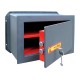 CASSAFORTE DA MURO UTILIA TOP SECURITY CHIAVE DOPPIA MAPPA MM 360X200X230 H - 2
